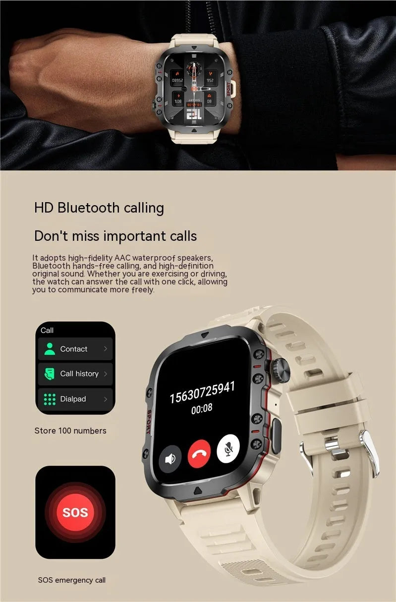 QX11 smart Bluetooth watch displaying heart rate on TFT screen with black silicone strap