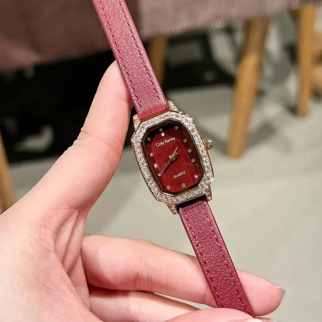 Traditional Chinese style alloy women's watch with 8mm thickness and multiple design variations