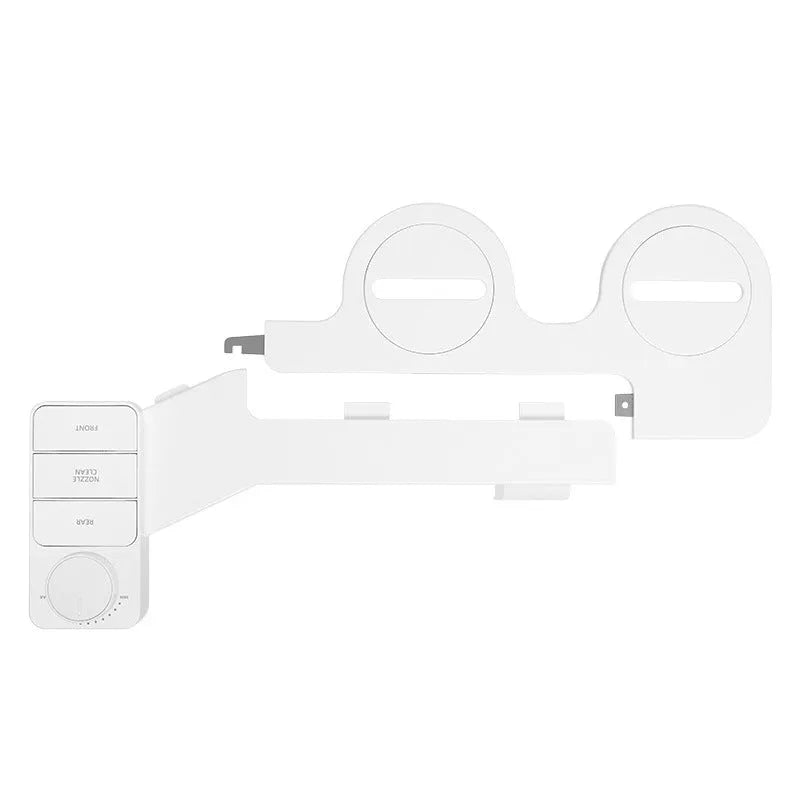 KB06 pure white portable button wash tool with removable cleaning nozzle and multiple standard fittings