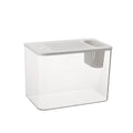 Mini betta fish tank aquarium with cover lid measuring 32cm long by 18.5cm wide