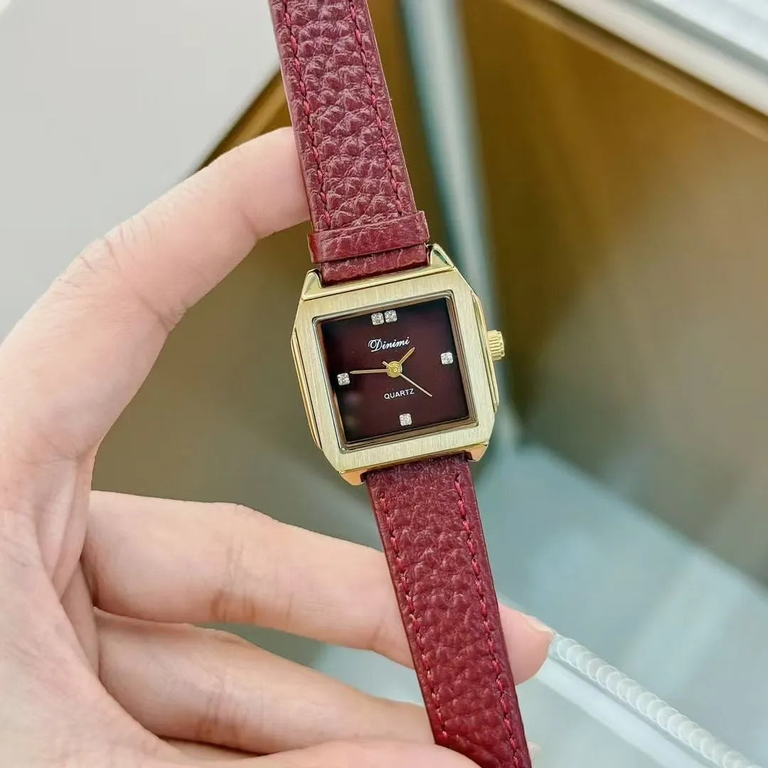 Traditional Chinese style alloy women's watch with 8mm thickness and multiple design variations