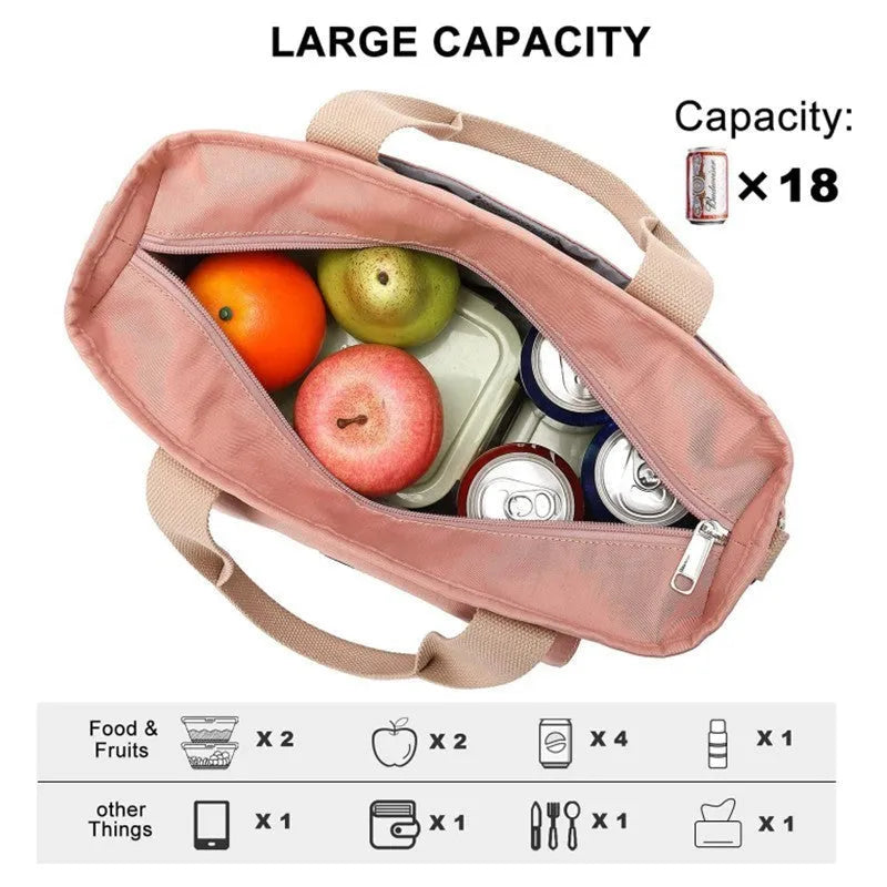 Cube-style Oxford cloth picnic bag with removable shoulder strap and side pocket in insulation colours