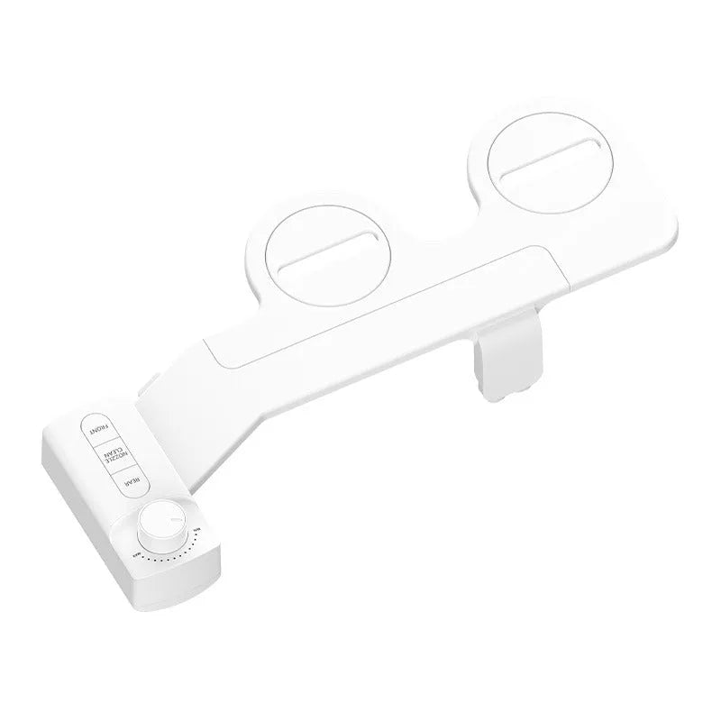 KB06 pure white portable button wash tool with removable cleaning nozzle and multiple standard fittings