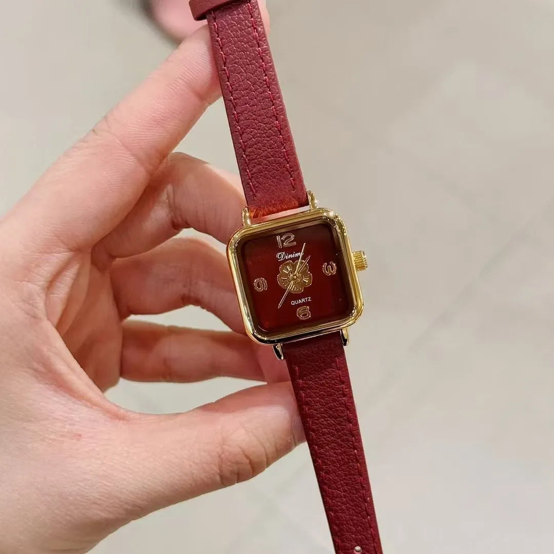 Traditional Chinese style alloy women's watch with 8mm thickness and multiple design variations