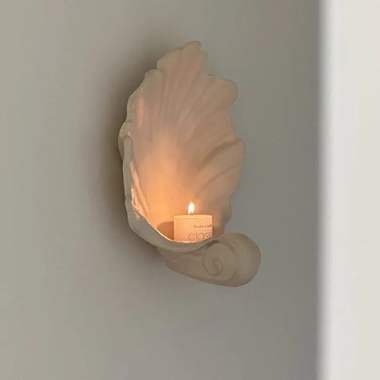 White simulation shell resin fruit plate ornament for table centrepiece decoration