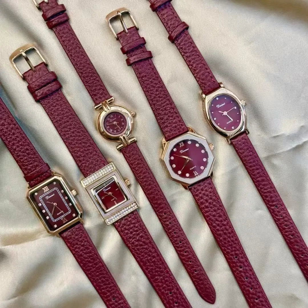 Traditional Chinese style alloy women's watch with 8mm thickness and multiple design variations