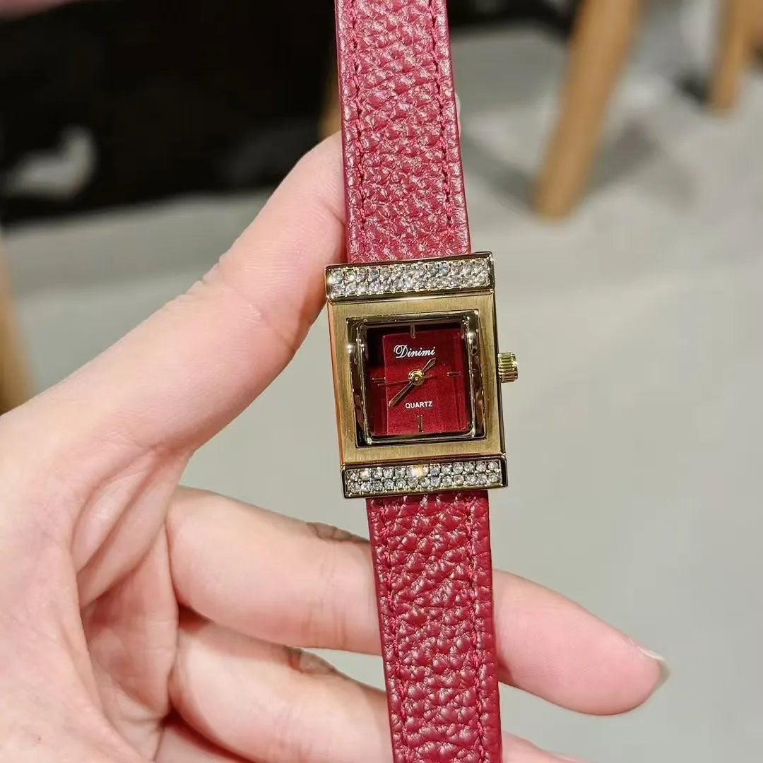 Traditional Chinese style alloy women's watch with 8mm thickness and multiple design variations