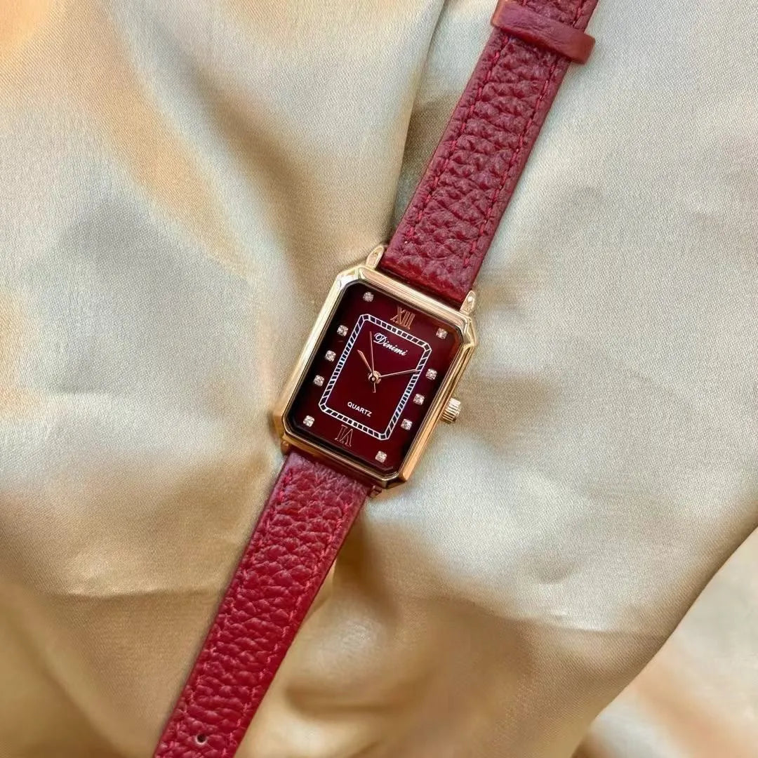 Traditional Chinese style alloy women's watch with 8mm thickness and multiple design variations