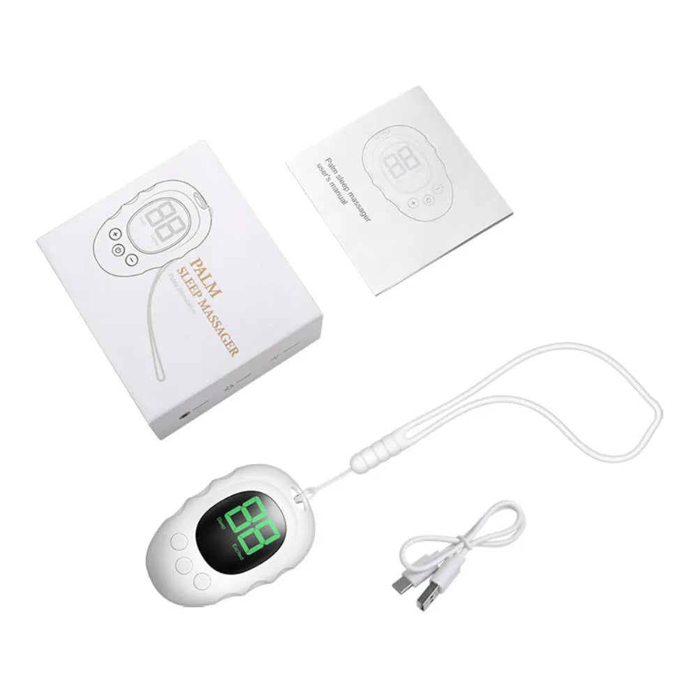 Silicone sleep aid hand grip remote control in white, black or green colour