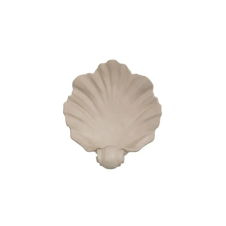 White simulation shell resin fruit plate ornament for table centrepiece decoration
