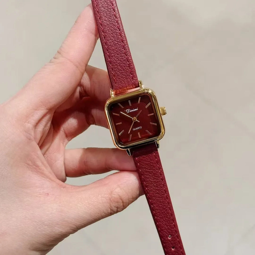 Traditional Chinese style alloy women's watch with 8mm thickness and multiple design variations
