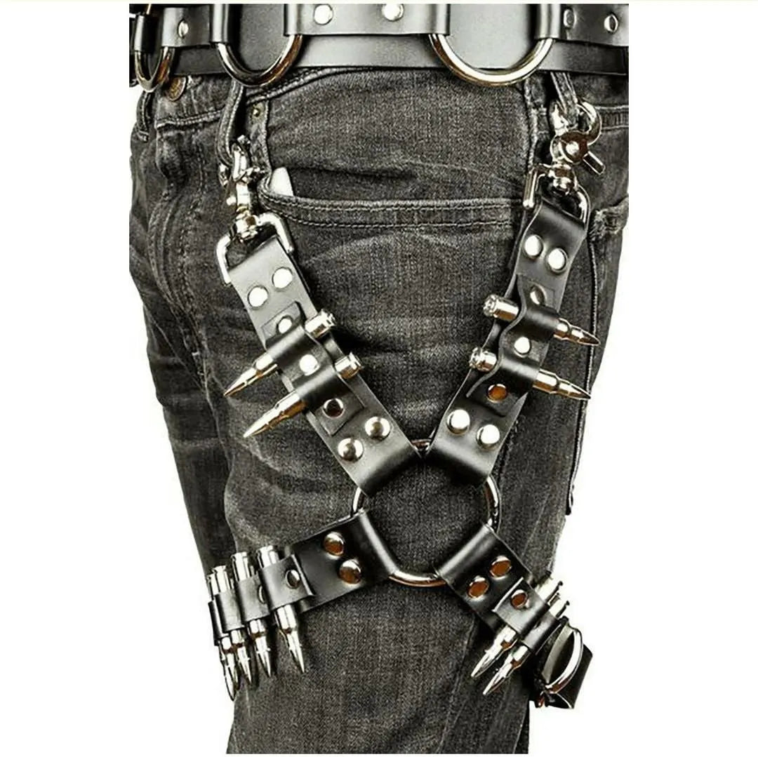 Women's high-waisted black PU leather leggings for casual and active wear