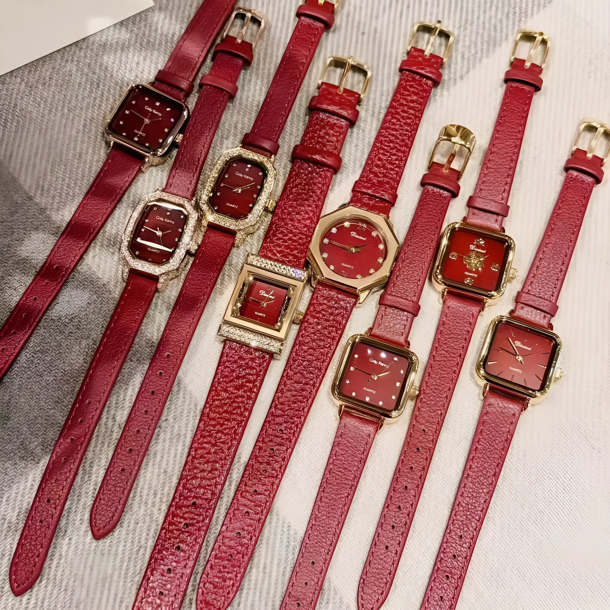 Traditional Chinese style alloy women's watch with 8mm thickness and multiple design variations