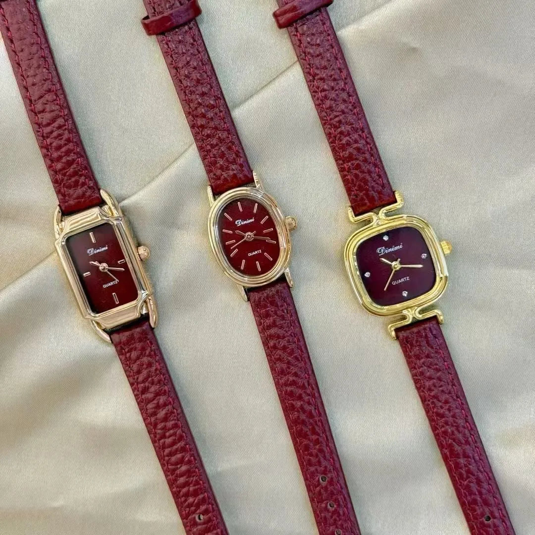 Traditional Chinese style alloy women's watch with 8mm thickness and multiple design variations