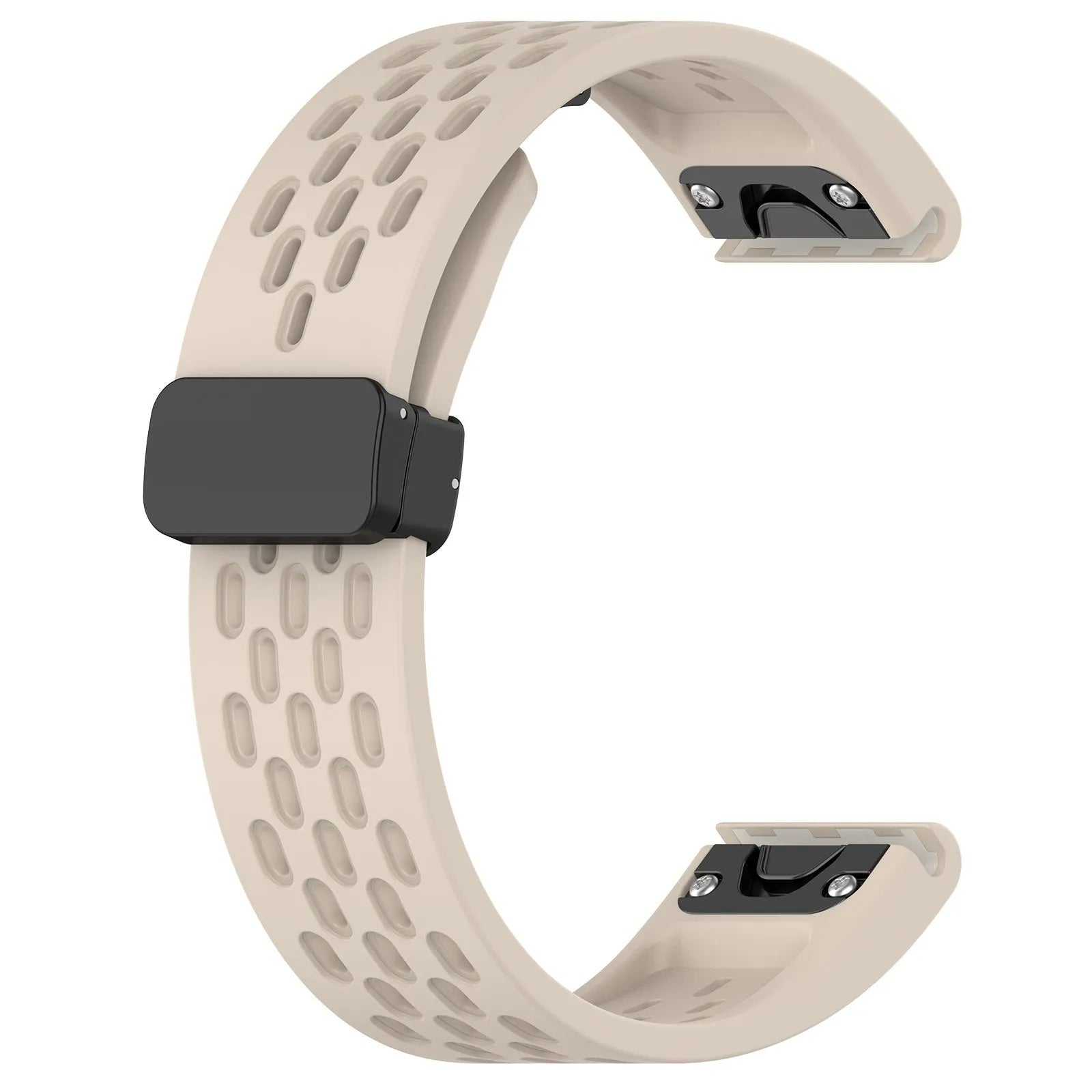 Garmin Fenix compatible quick release silicone watch strap in multiple colours with a screwdriver tool.