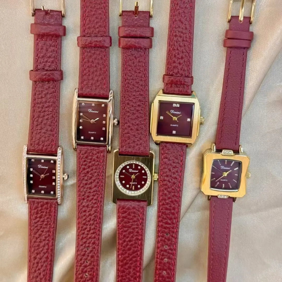 Traditional Chinese style alloy women's watch with 8mm thickness and multiple design variations