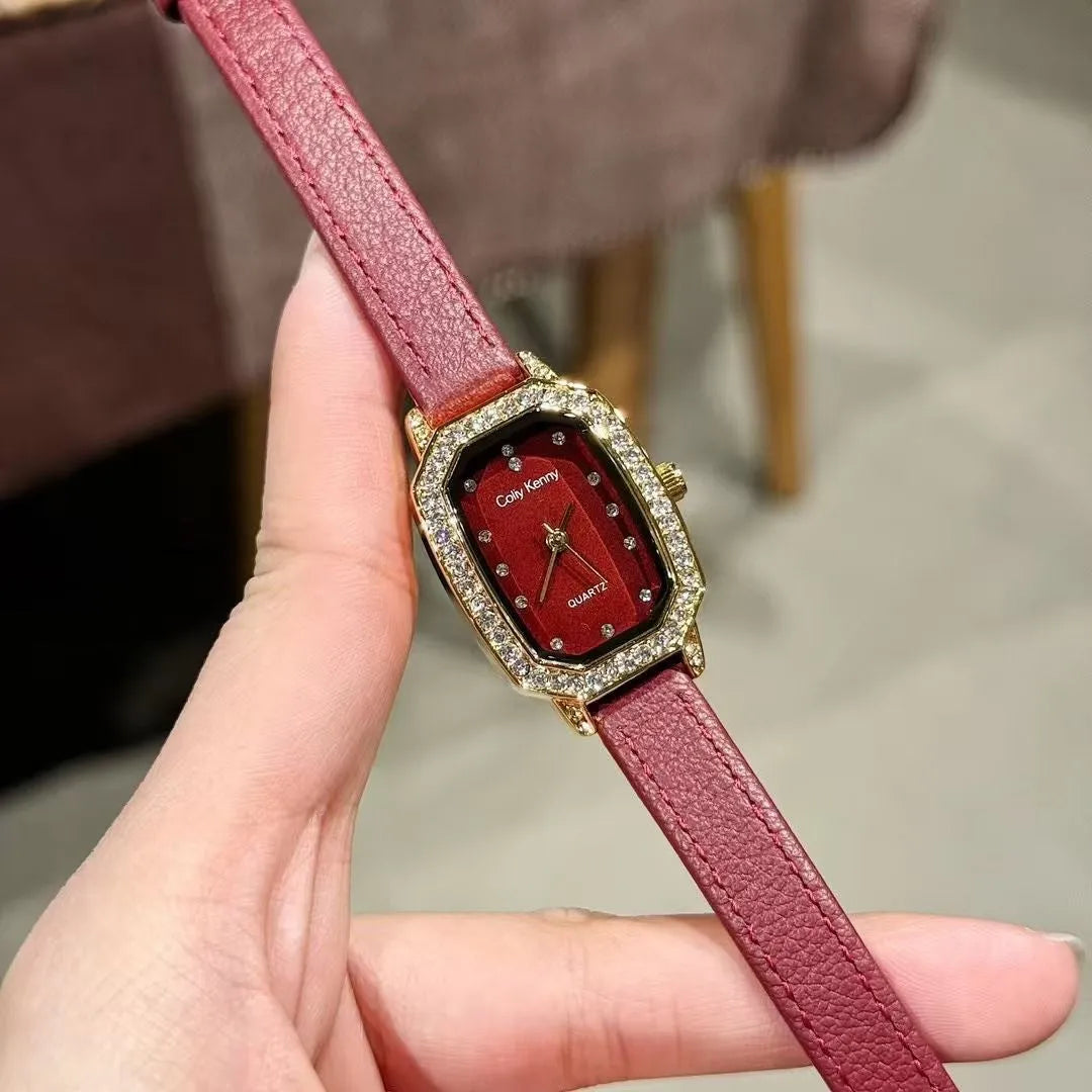 Traditional Chinese style alloy women's watch with 8mm thickness and multiple design variations