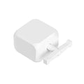 White Bluetooth rocker arm finger robot remote control showing compact dimensions