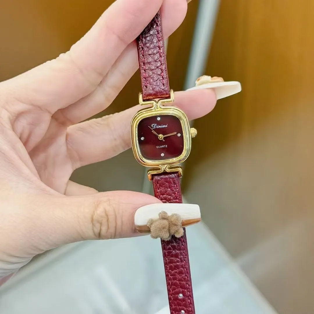 Traditional Chinese style alloy women's watch with 8mm thickness and multiple design variations
