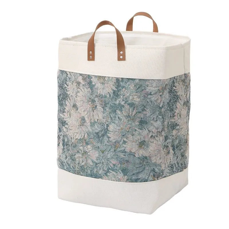 35x35x55cm fabric storage box in colourful bear pattern for clothes and quilt organisation