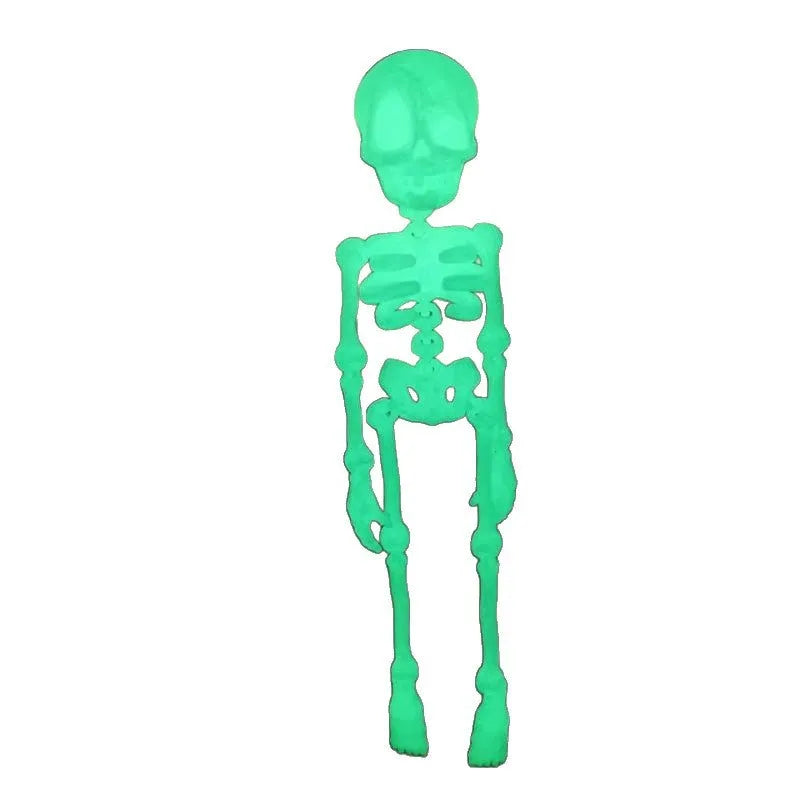 3D printed skull refrigerator magnet in multiple colours measuring 18cm high