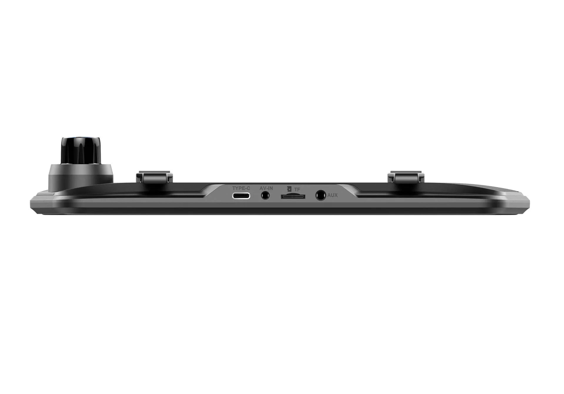 9.66 inch touch screen dual-lens driving recorder for car rearview mirror mounting in black colour