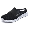 Women's casual mesh shoes with flat heel and hollow out design in various colours