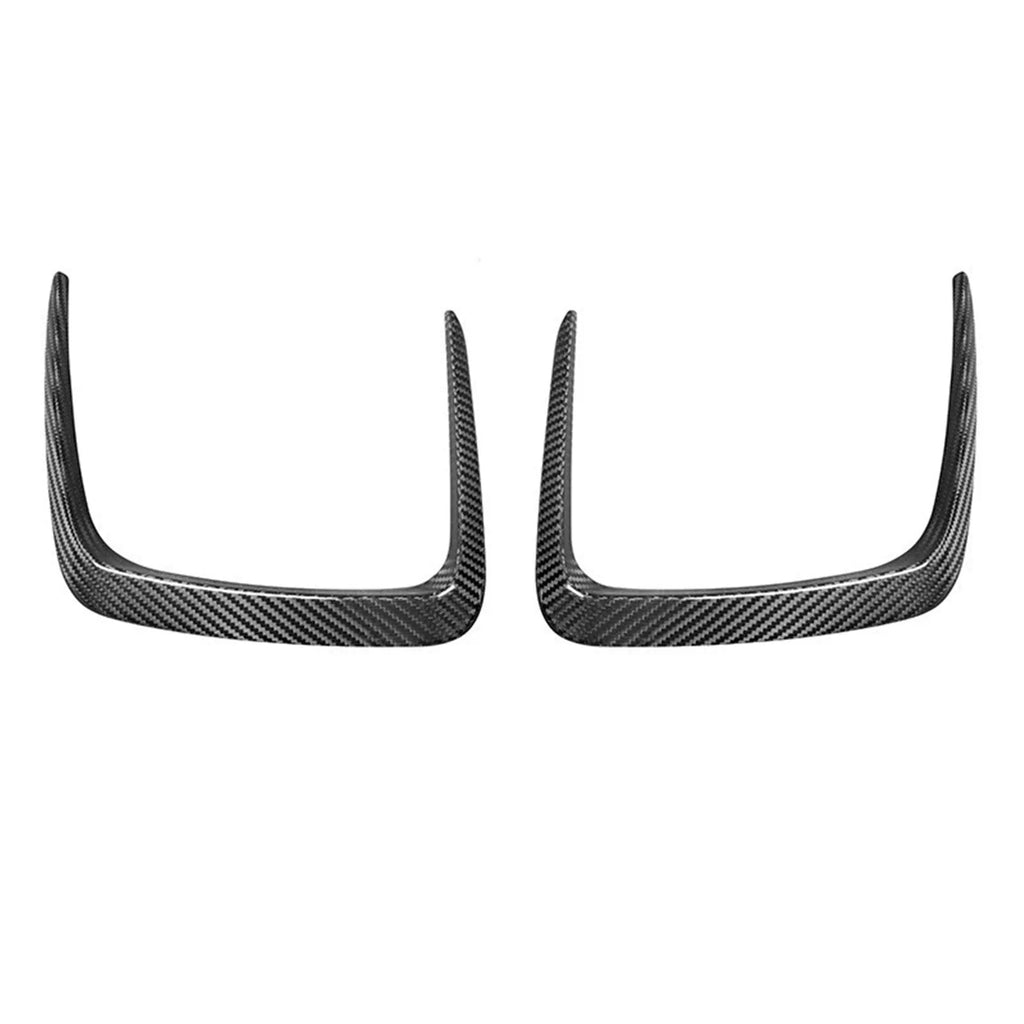 Black dry carbon fibre front bumper grille with 3K weave pattern for BMW M3 M4 G80 G82 models.