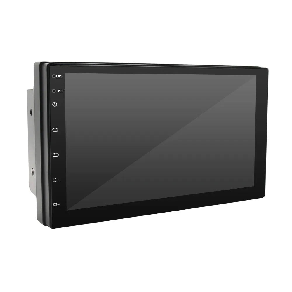 Black universal car navigation system with 7-inch screen for manual transmission vehicles