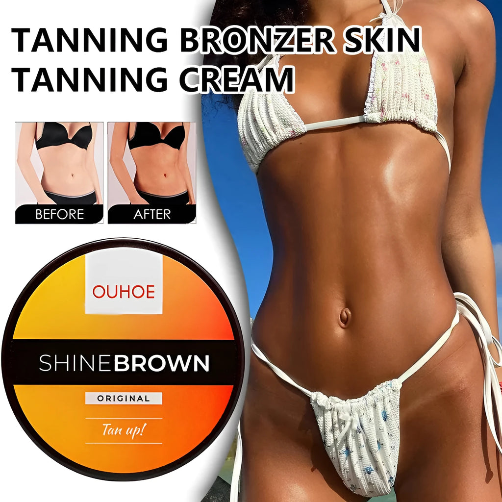 Combination pack of Intensive Tanning Luxe Gel body tanning cream and After Sun Aloe Vera Gel.