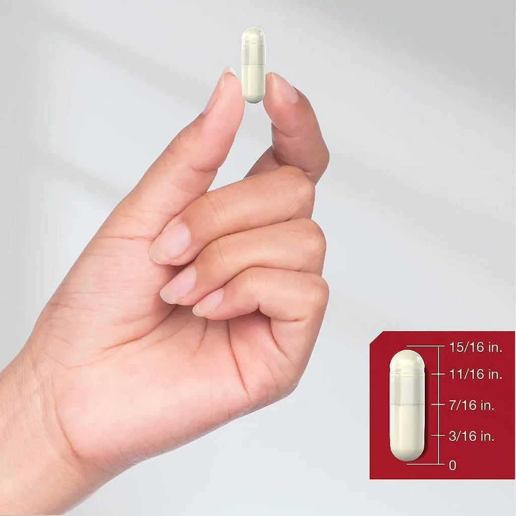Pack of 150 apple vinegar dietary supplement capsules.