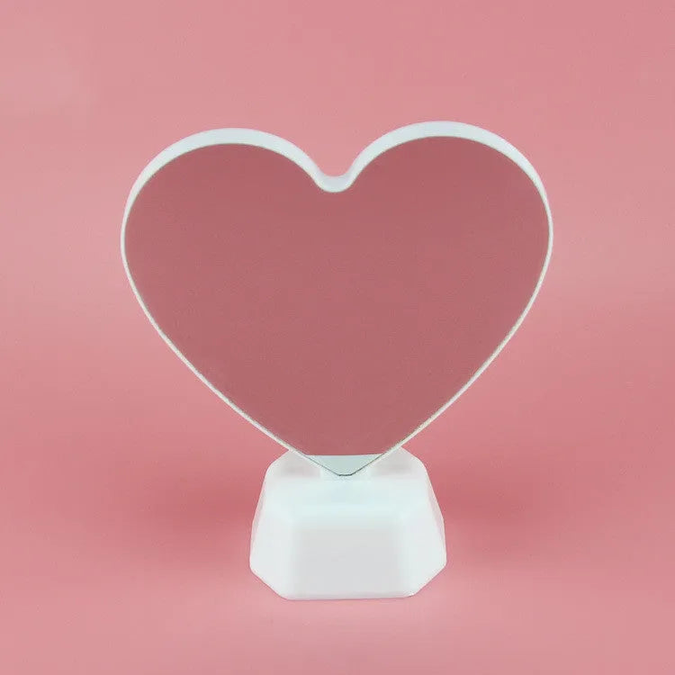 Double-sided rose red LED love tunnel light measuring 16cm wide with plastic construction
