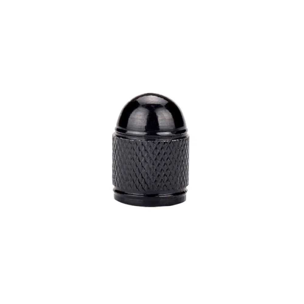 Aluminium mountain bike tyre valve cap in choice of five colours