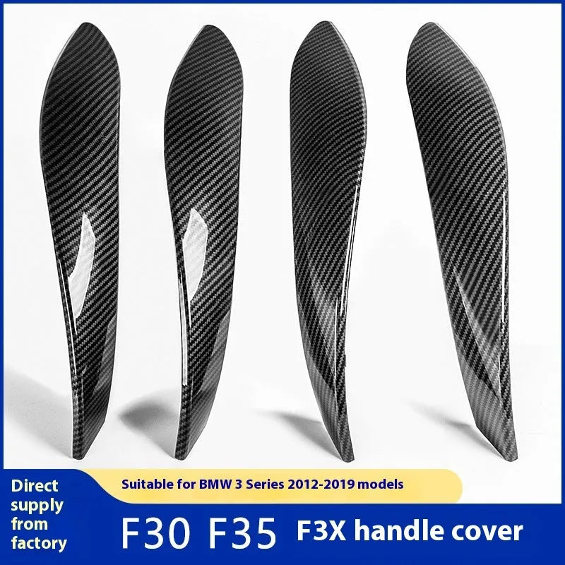 Inner Frame Carbon Fibre Handle Outer Cover in Carbon Fibre Pattern, Piano Black, Silver, and More – Compatible with 2-Piece and 4-Piece Set Options in Multiple Colours for Customisation