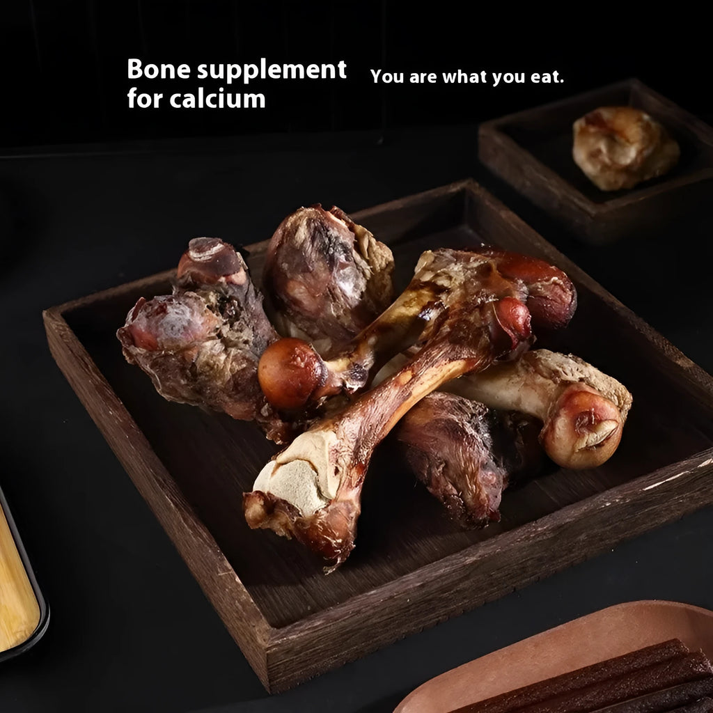 Roasted ox bone flavour molar rod chew for puppies in three sizes for teething and dental care