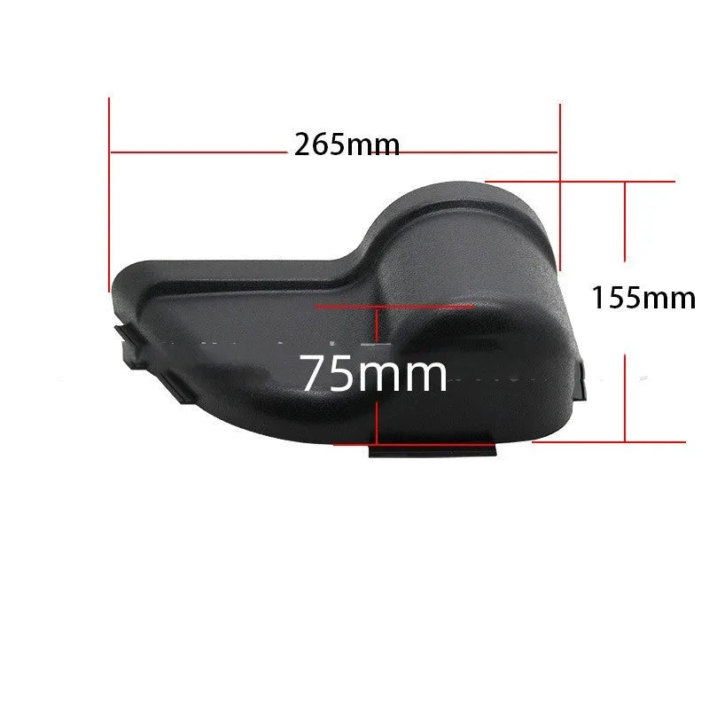 Black ABS car door storage box for Jeep Wrangler JK and JL models