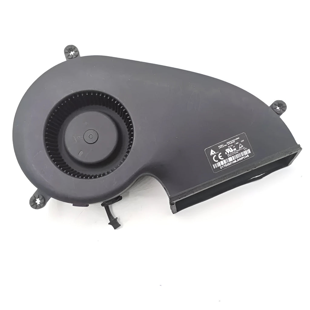 White plastic five-blade cooling fan for iMac A1419 27-inch computer replacement