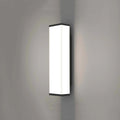 Outdoor stainless steel wall light with linear 60cm design and IP65 waterproof rating