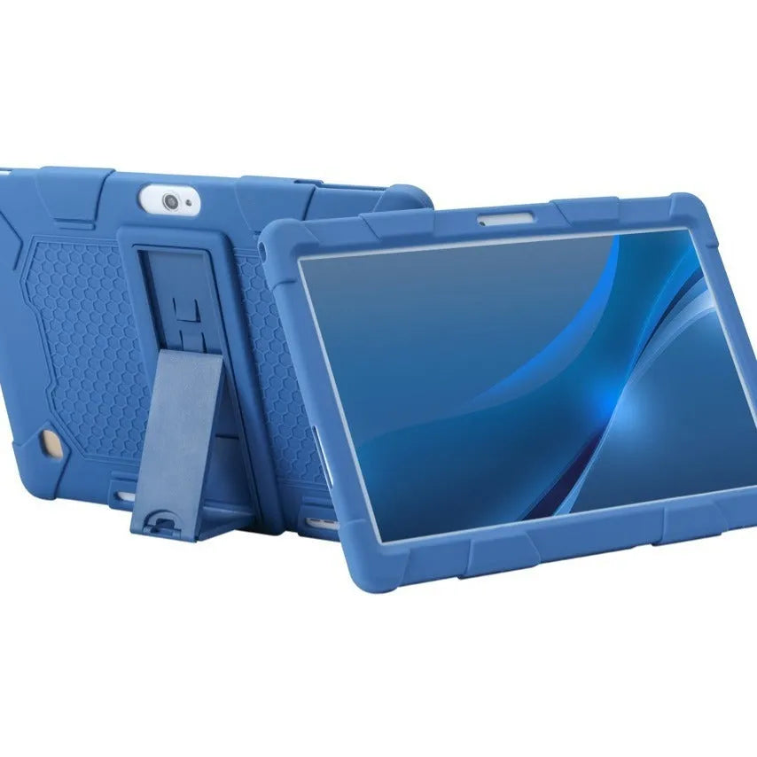Little Overlord H10 Pro M20 10.1-inch tablet silicone case with kickstand in black colour