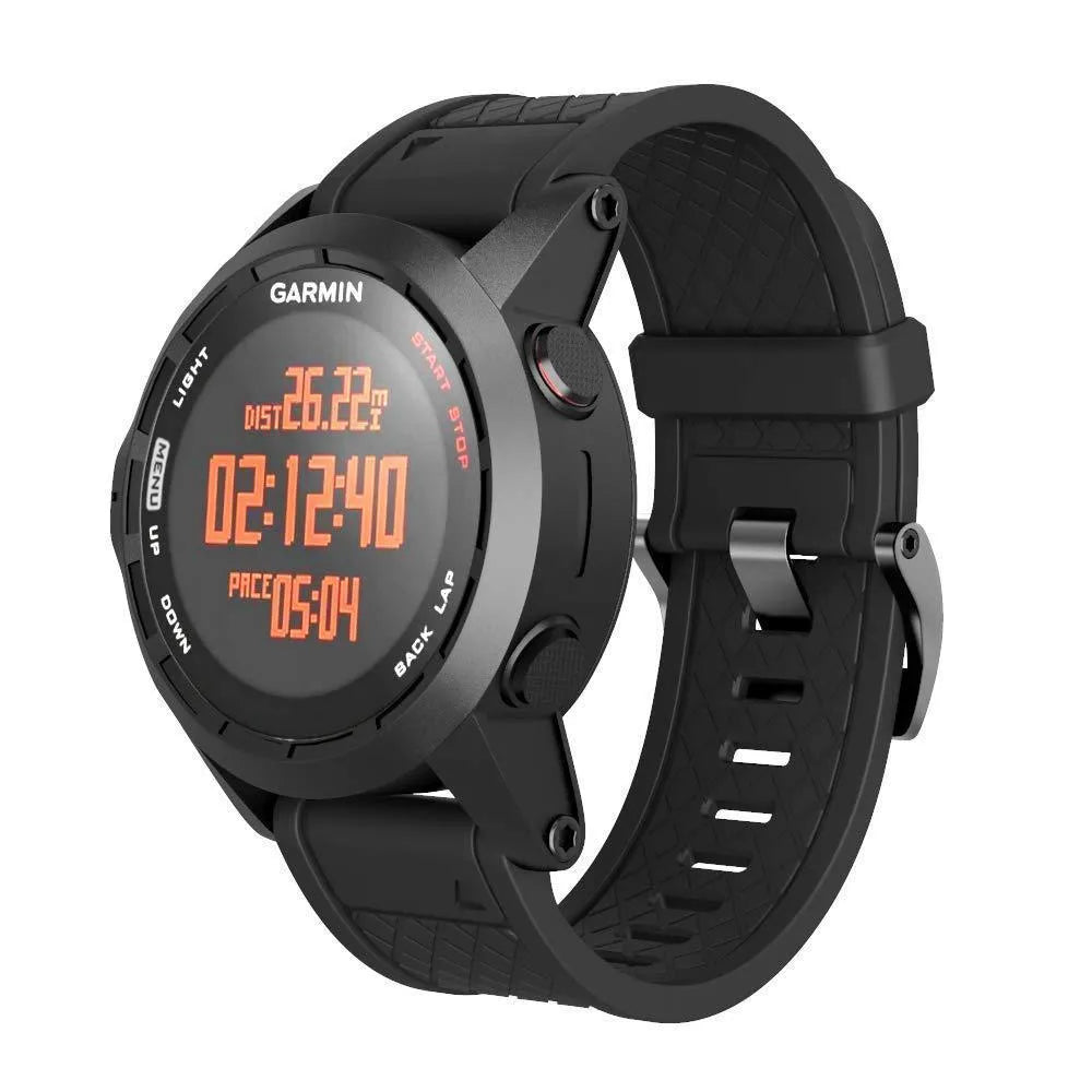 Jiaming 26mm silicone watch strap in multiple colours with stainless steel watch-buttom connector
