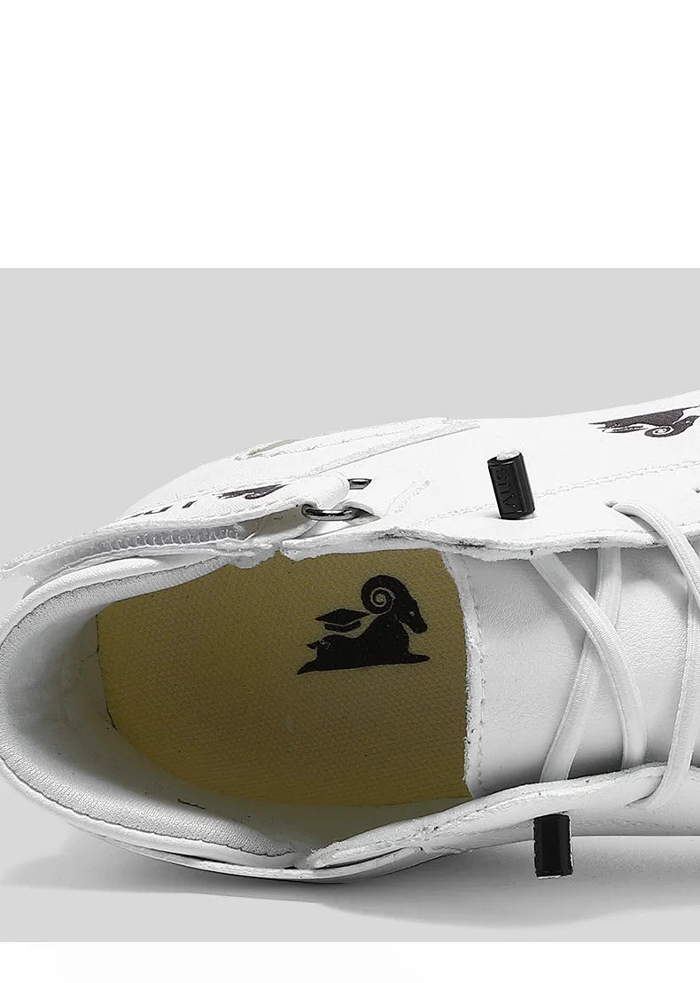 Men's high top octopus shoes in microfiber with rubber sole, available in khaki, grey, black, and green colours