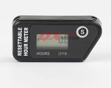 YSDS waterproof black LCD maintenance reminder timer for vehicles and equipment