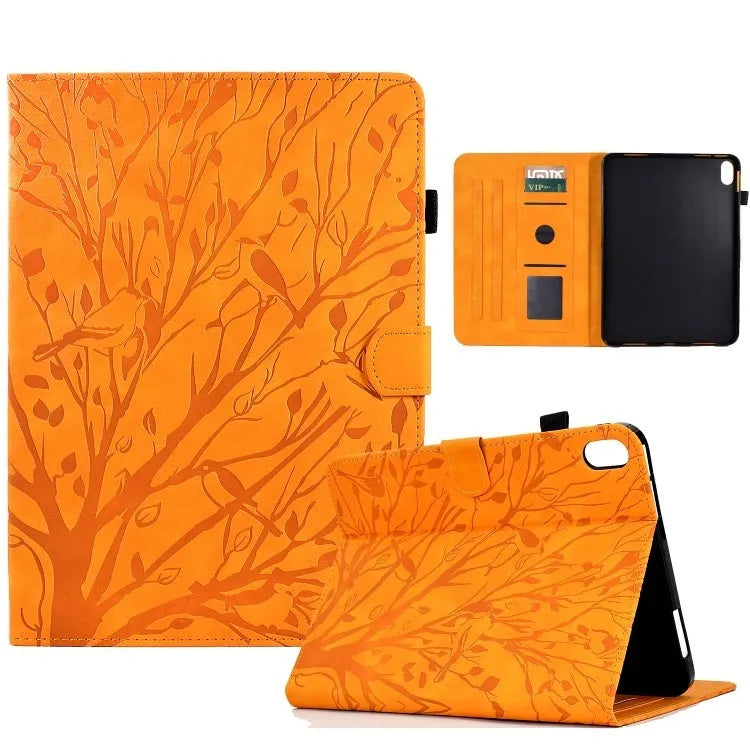 Imitation leather tablet protective case with bracket stand in black colour