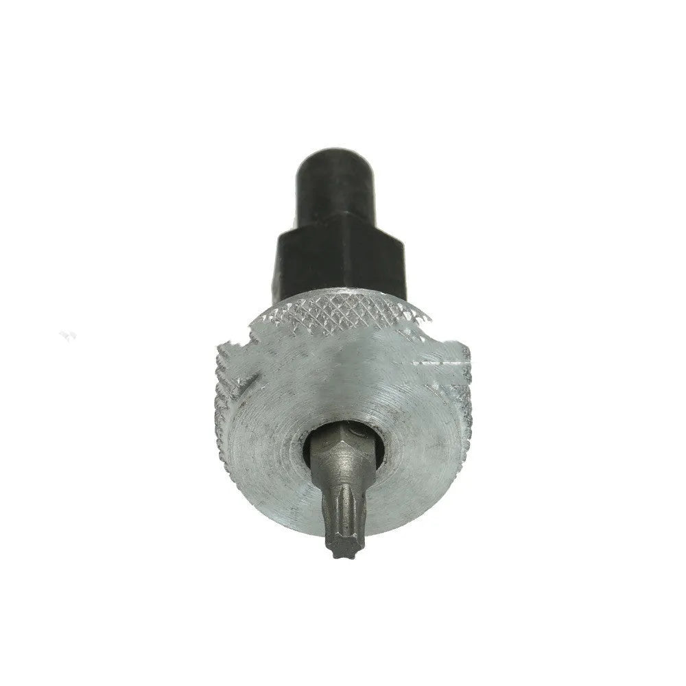 Ignition module wrench tool with carbon steel handle and aluminium knobs for distributor block mounting