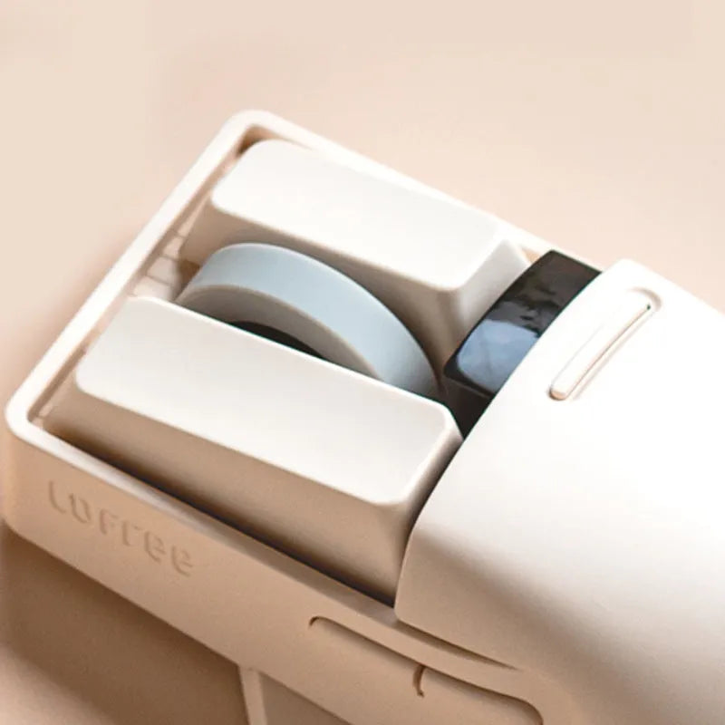 Xiaoqiao wireless gaming mouse in Tofu colour with seven buttons and scroll wheel