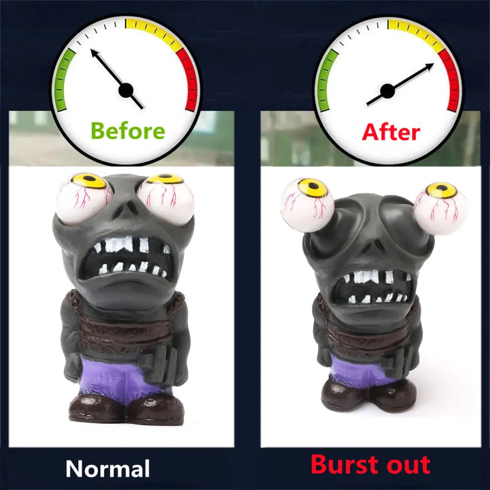 Turbo car blow-off valve sound kit with rubber doll ornament, pressure valve, copper tube, and mounting clips.