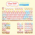Clip Doll character design mechanical keyboard key cap set with sublimation printing