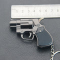Metal keychain windproof toy lighter in four colours black bronze gold and red bronze