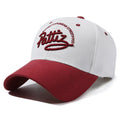 Cotton dome style adjustable hat with sunshade protection in black, white, khaki, dark blue, burgundy, pink