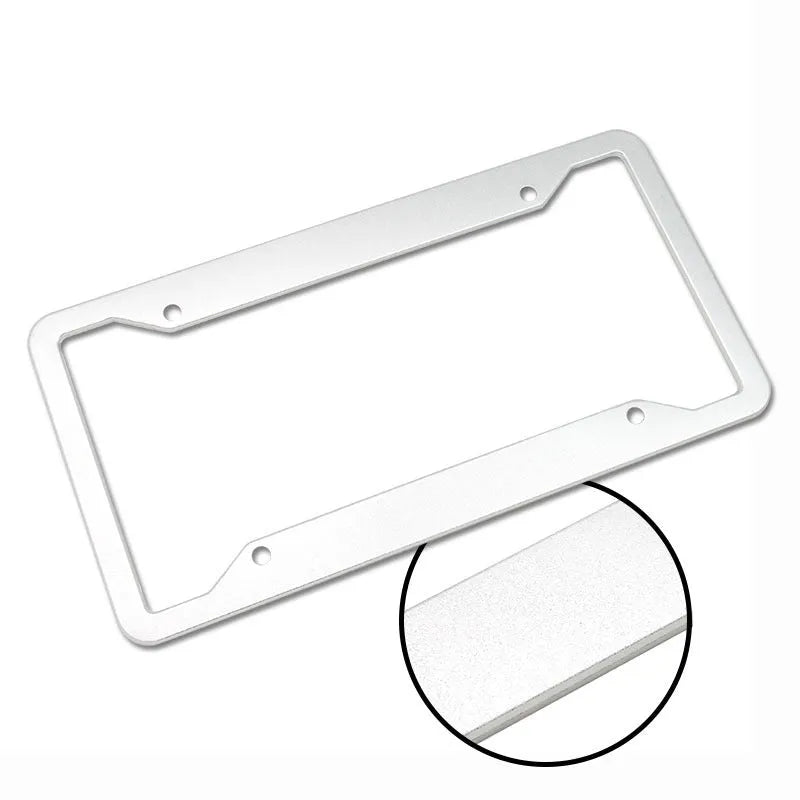 Aluminium alloy stainless steel license plate frame in 200x150mm size